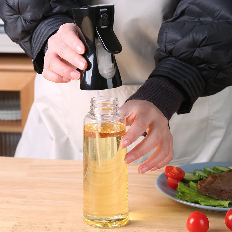Oil Spray Bottle Kitchen BBQ Cooking Olive Oil Vinegar Soy Sauce Sprayer Containers