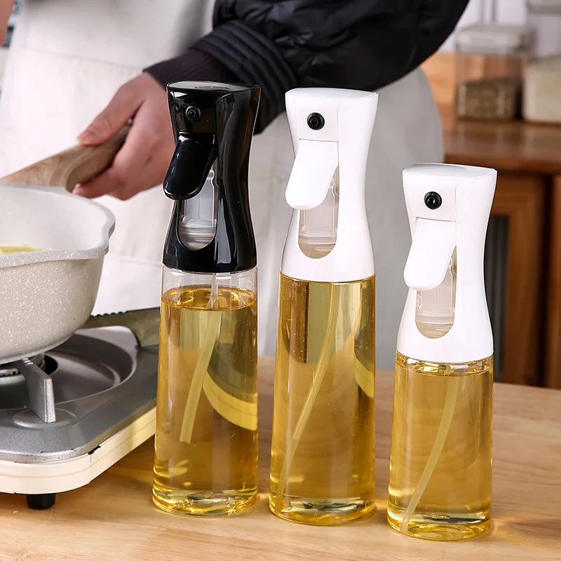 Oil Spray Bottle Kitchen BBQ Cooking Olive Oil Vinegar Soy Sauce Sprayer Containers