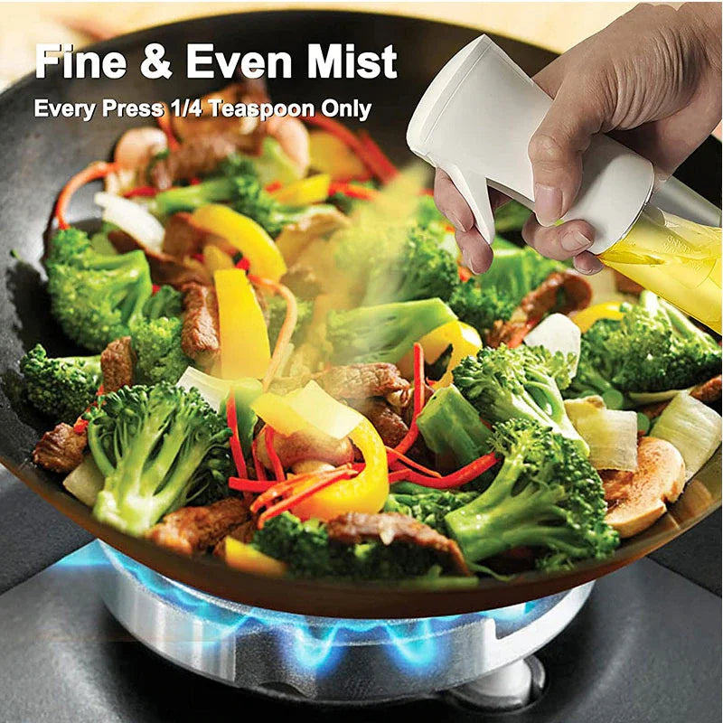 Oil Spray Bottle Kitchen BBQ Cooking Olive Oil Vinegar Soy Sauce Sprayer Containers