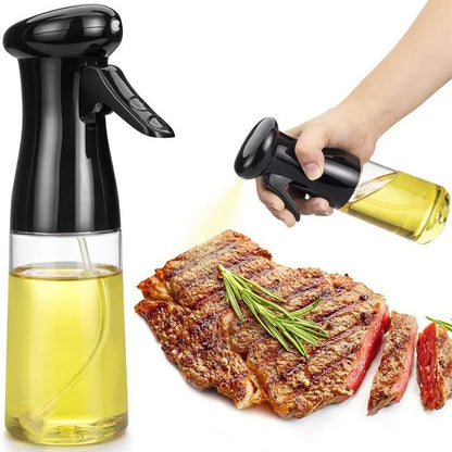 Kitchen Oil Bottle Cooking Oil Spray 200ml Pneumatic Spray Bottle