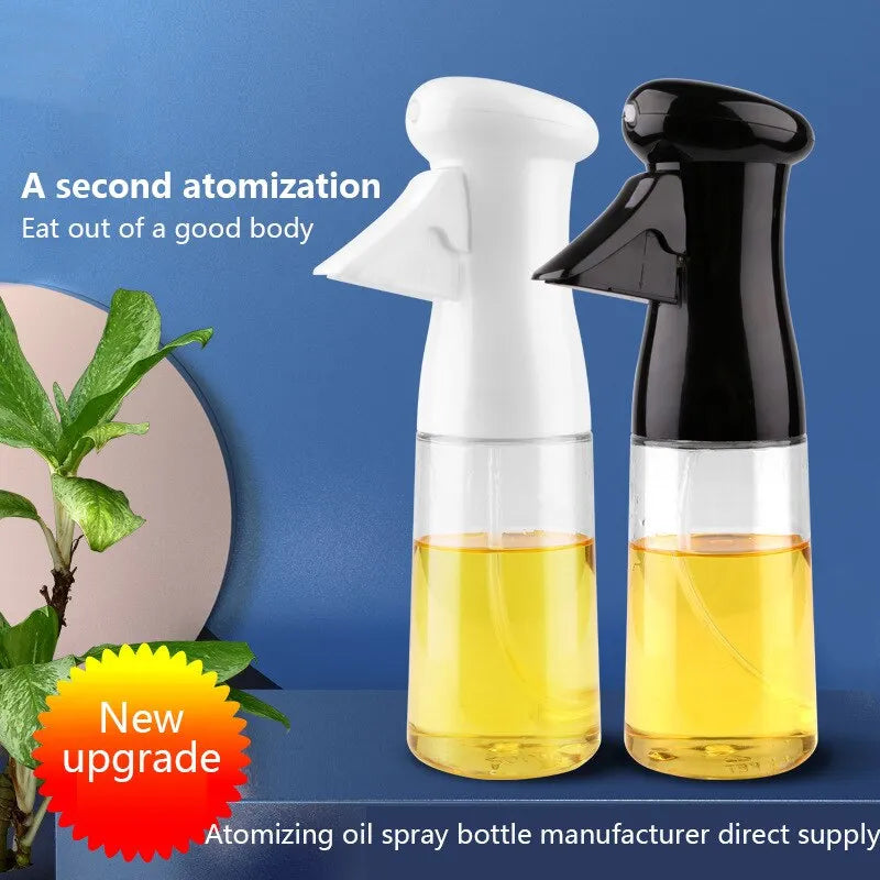 Kitchen Oil Bottle Cooking Oil Spray 200ml Pneumatic Spray Bottle