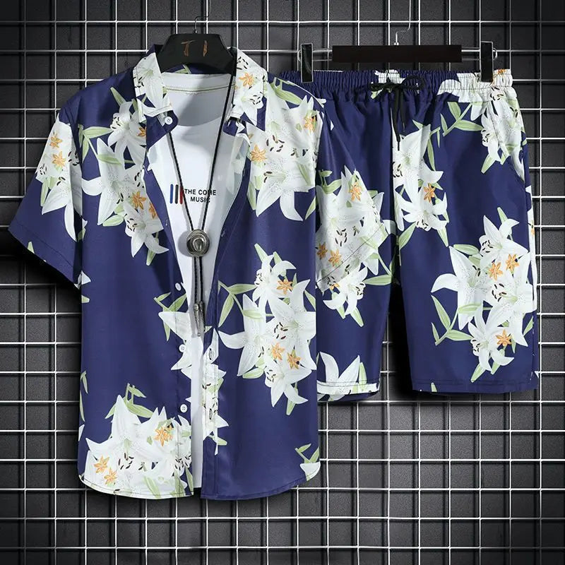 Beach Clothes For Men Clothing Printing Casual Outfits Summer