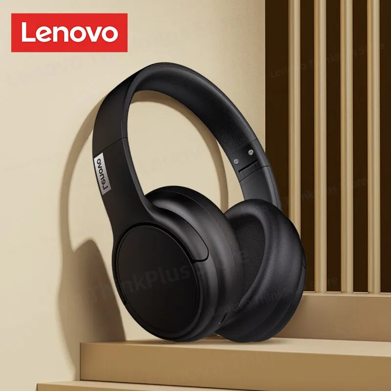 Original Lenovo TH20 Gaming Headphones Dual Mode Headset Wireless Bluetooth 5.3 Foldable Sport Headphone