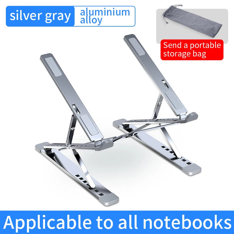 CMASO NEW N8 Adjustable Laptop Stand Aluminum for Macbook Tablet Notebook Stand Table Cooling Pad Foldable Laptop Holder