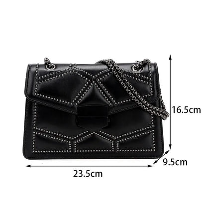 Small Shoulder Bags For Women Flap PU Leather Fashion Bag Designer Handbag