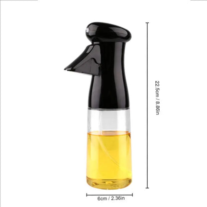 Kitchen Oil Bottle Cooking Oil Spray 200ml Pneumatic Spray Bottle